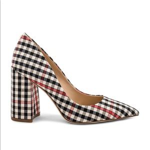 Sam Edelman Plaid Halston Heels